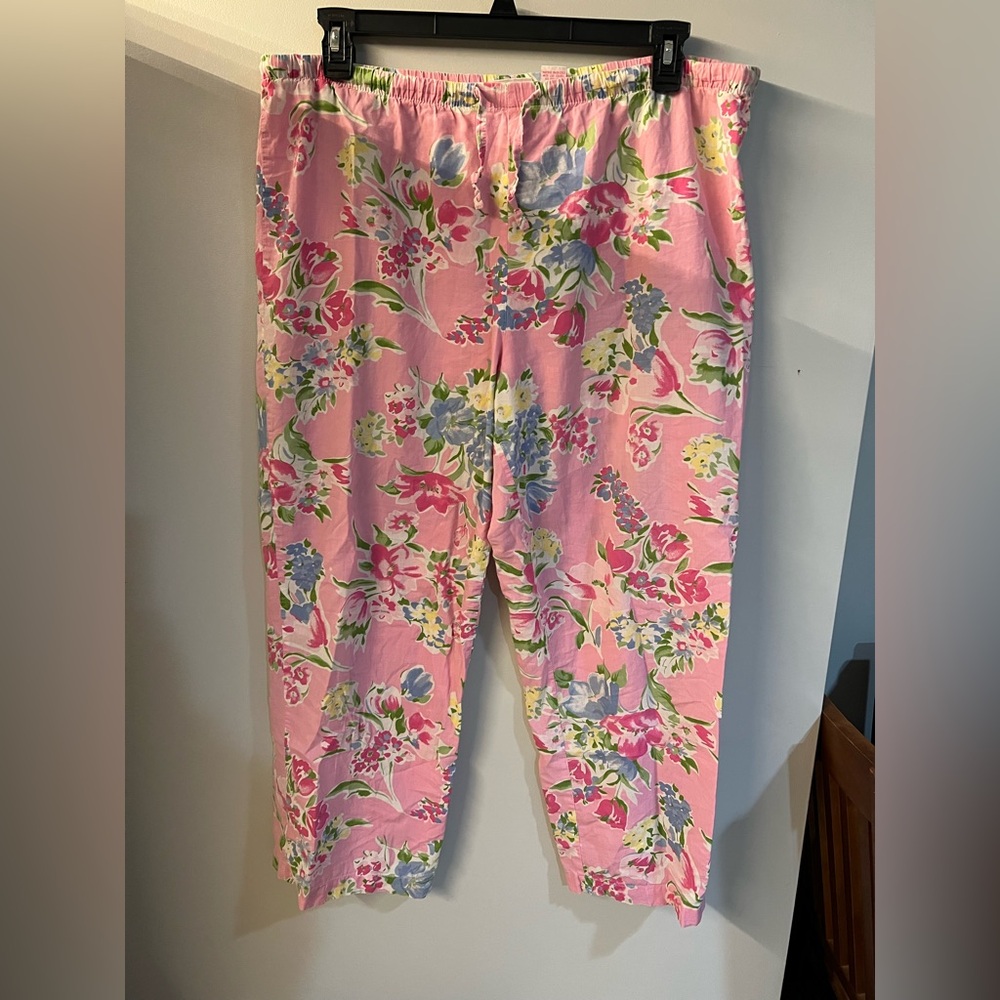 Vintage cotton cottage core sleep pants